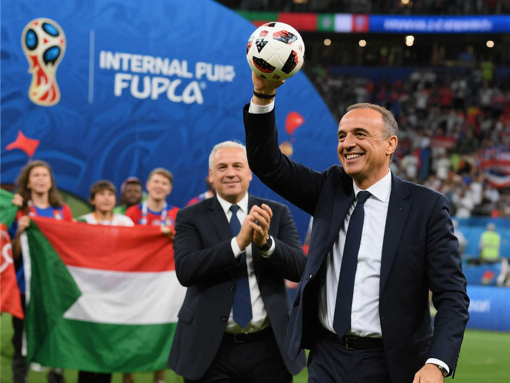 因凡蒂诺白宫外用手机追欧冠：身在何处心系球场